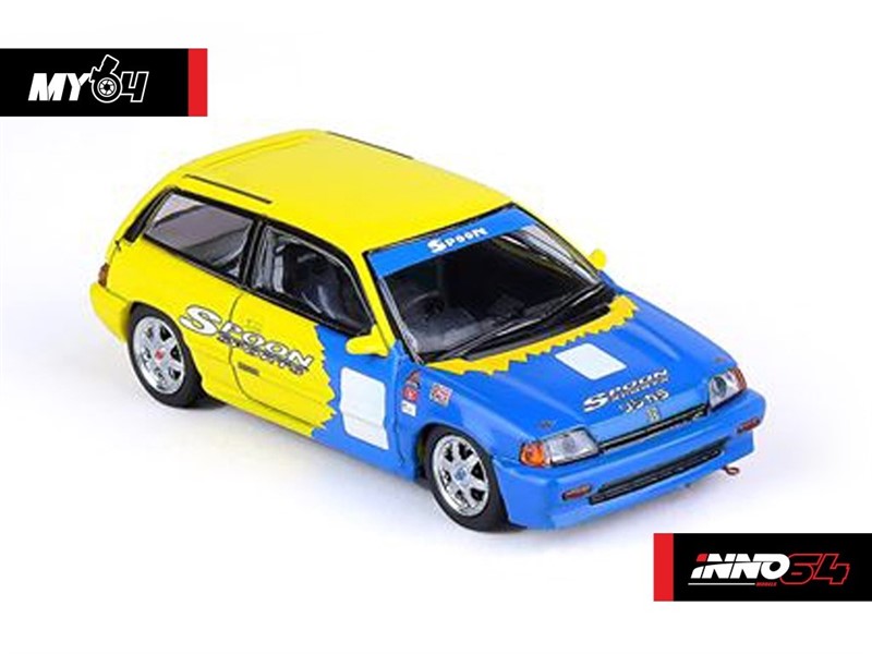 1:64 Honda Civic Si E-AT Gr.A Tuned by SPOON SPORT 1985