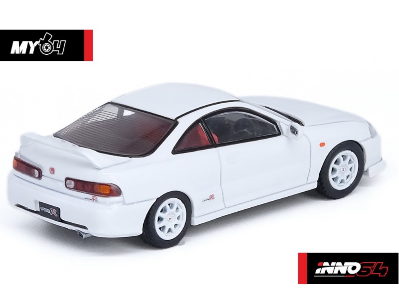 1:64 HONDA INTEGRA TYPE-R DC2 1996 White (With Extra decals and wheels)