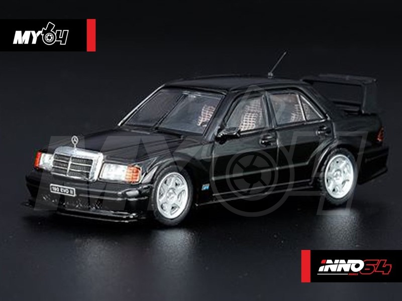 1:64 Mercedes-Benz 190E 2.5-16 EVO II Black