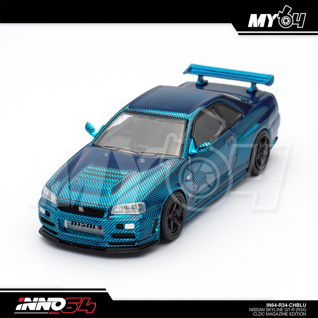 1:64 INNO64 Nissan Skyline GT-R (R34) CLDC Magazine Edition