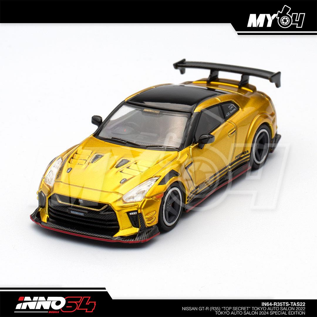 1:64 INNO64 Nissan GT-R (R35) "Top Secret" Tokyo Auto Salon 2022 Tokyo Auto Salon 2024 Special Edition