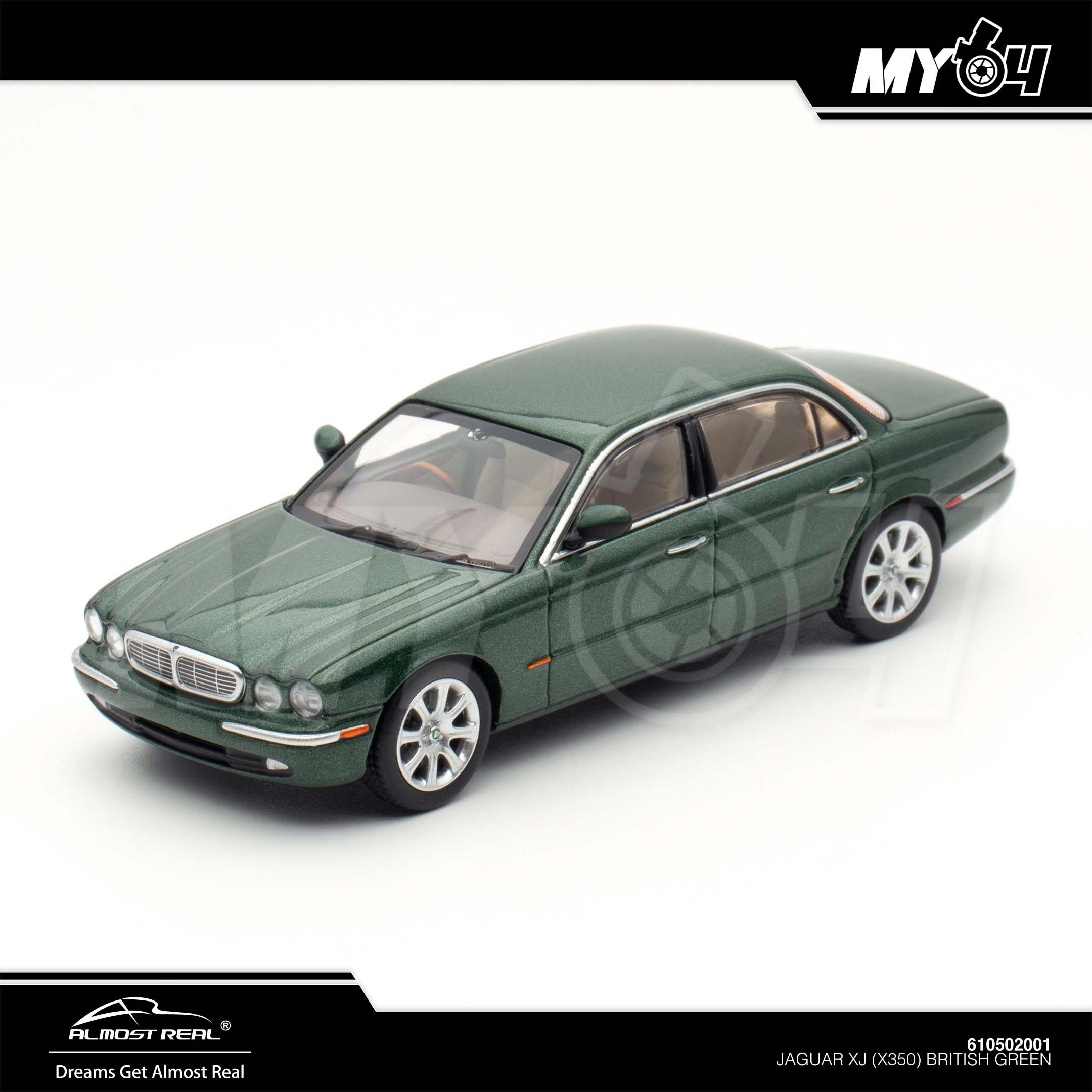 1:64 ALMOST REAL Jaguar XJ (X350) British Green