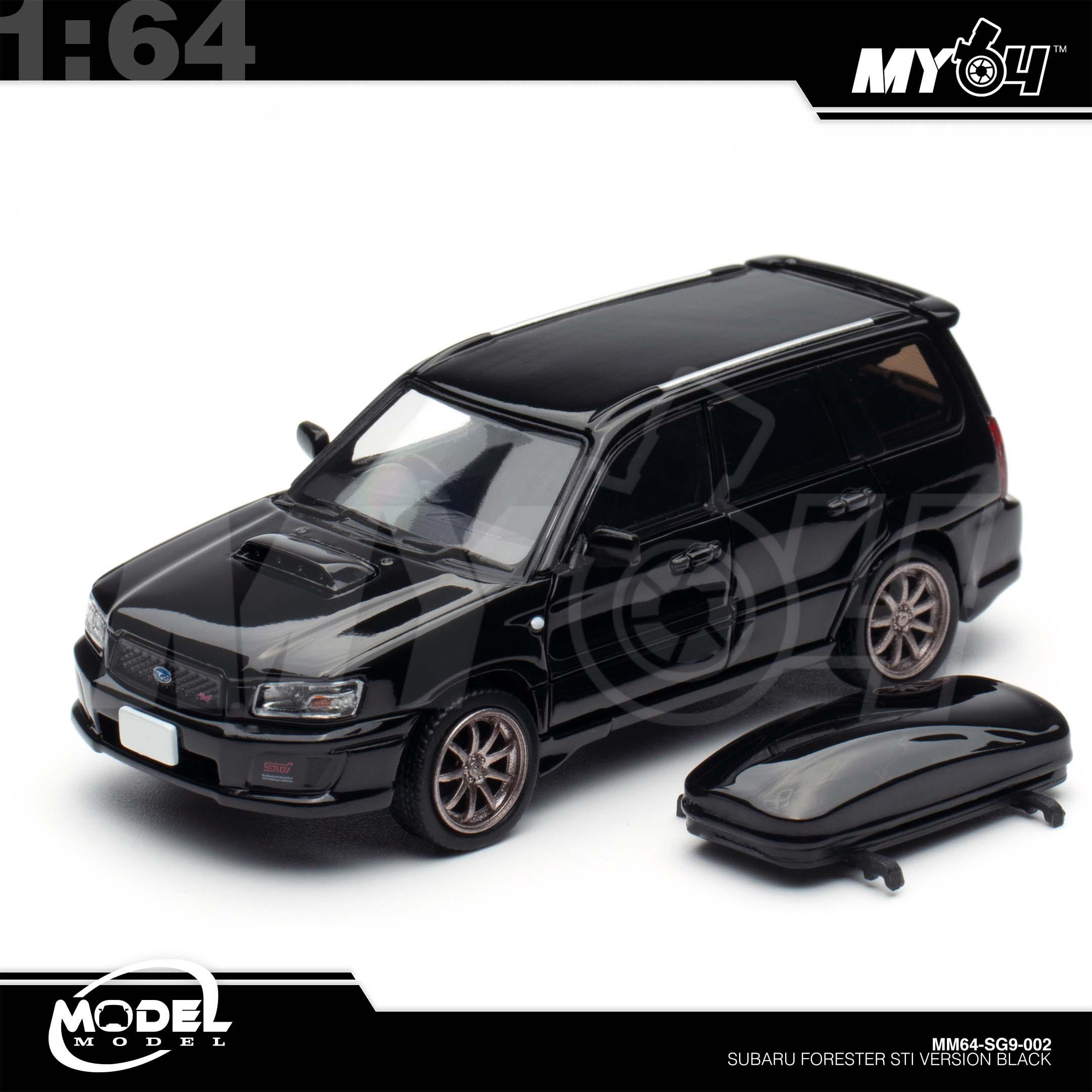 1:64 MODEL MODEL Subaru Forester STi Version Black