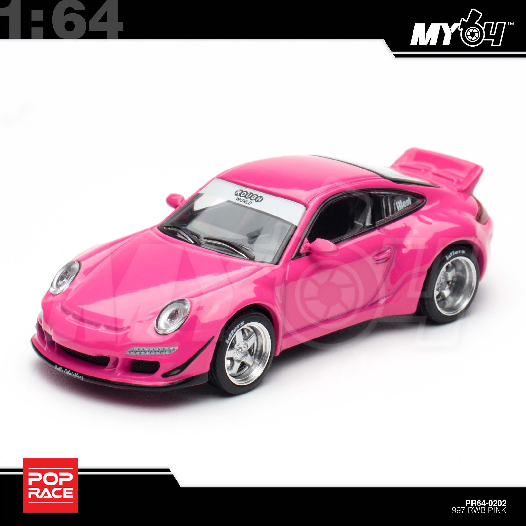 1:64 POP RACE 997 RWB Pink