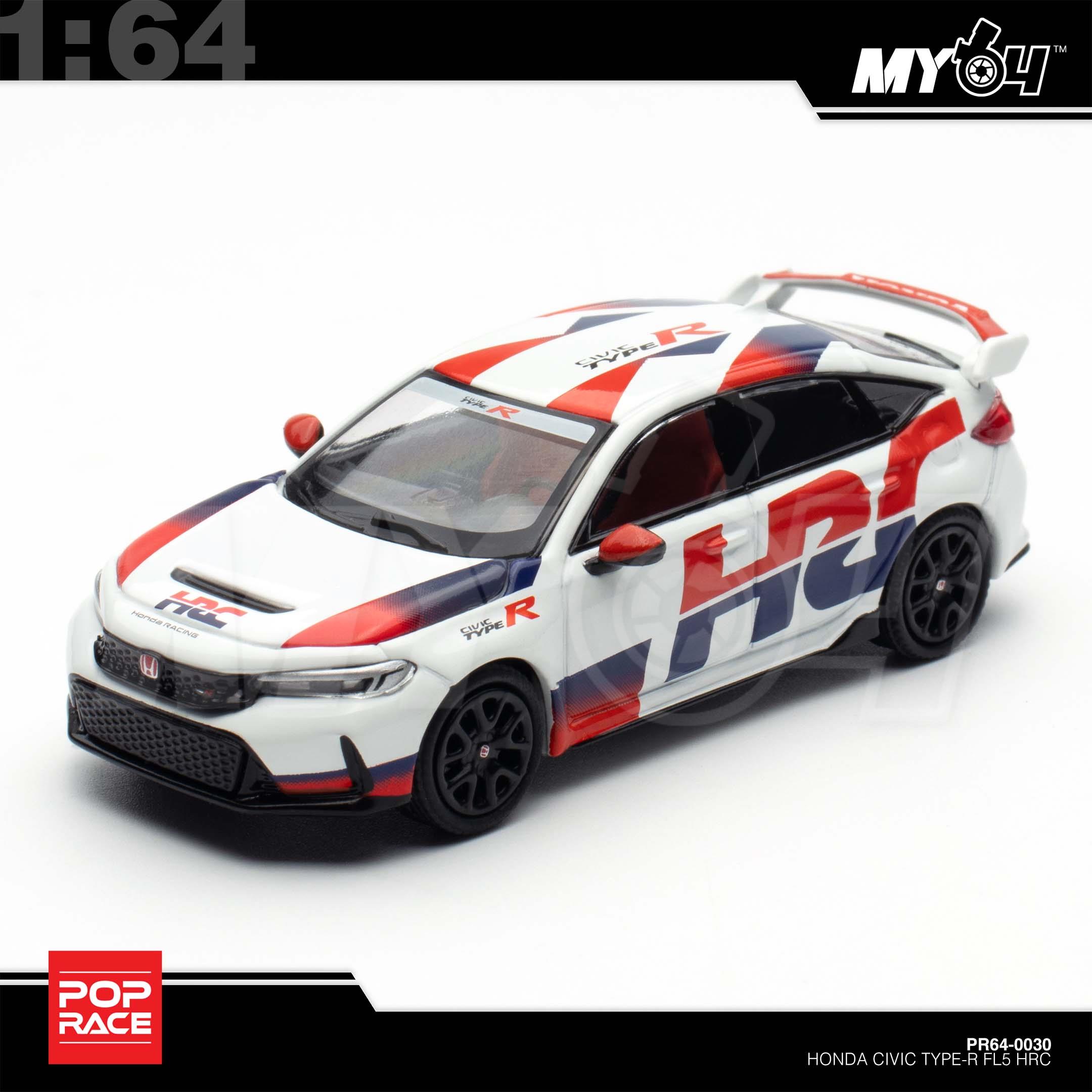 1:64 POP RACE Honda Civic Type-R FL5 HRC