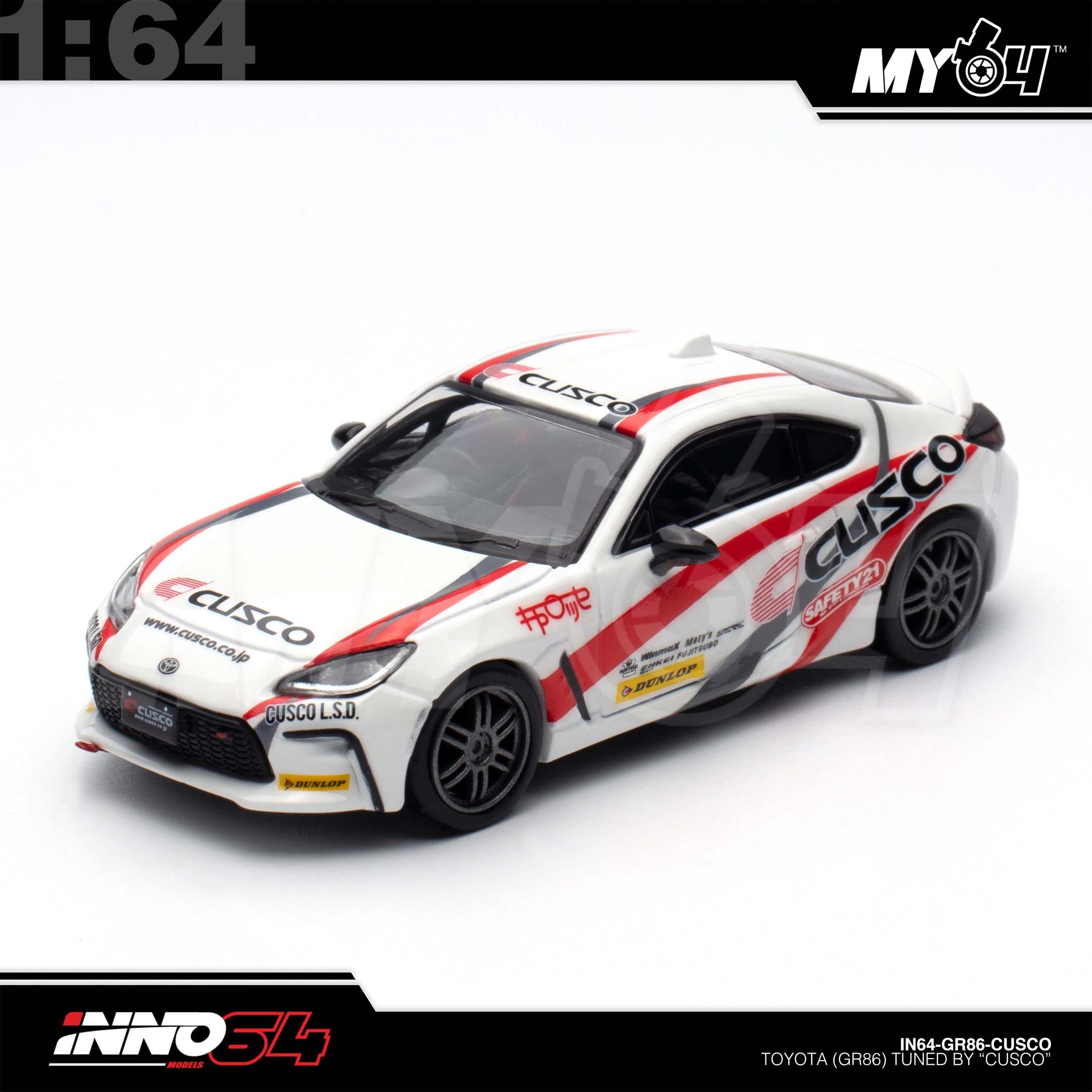 1:64 INNO64 Toyota GR86 Tuned by "Cusco"