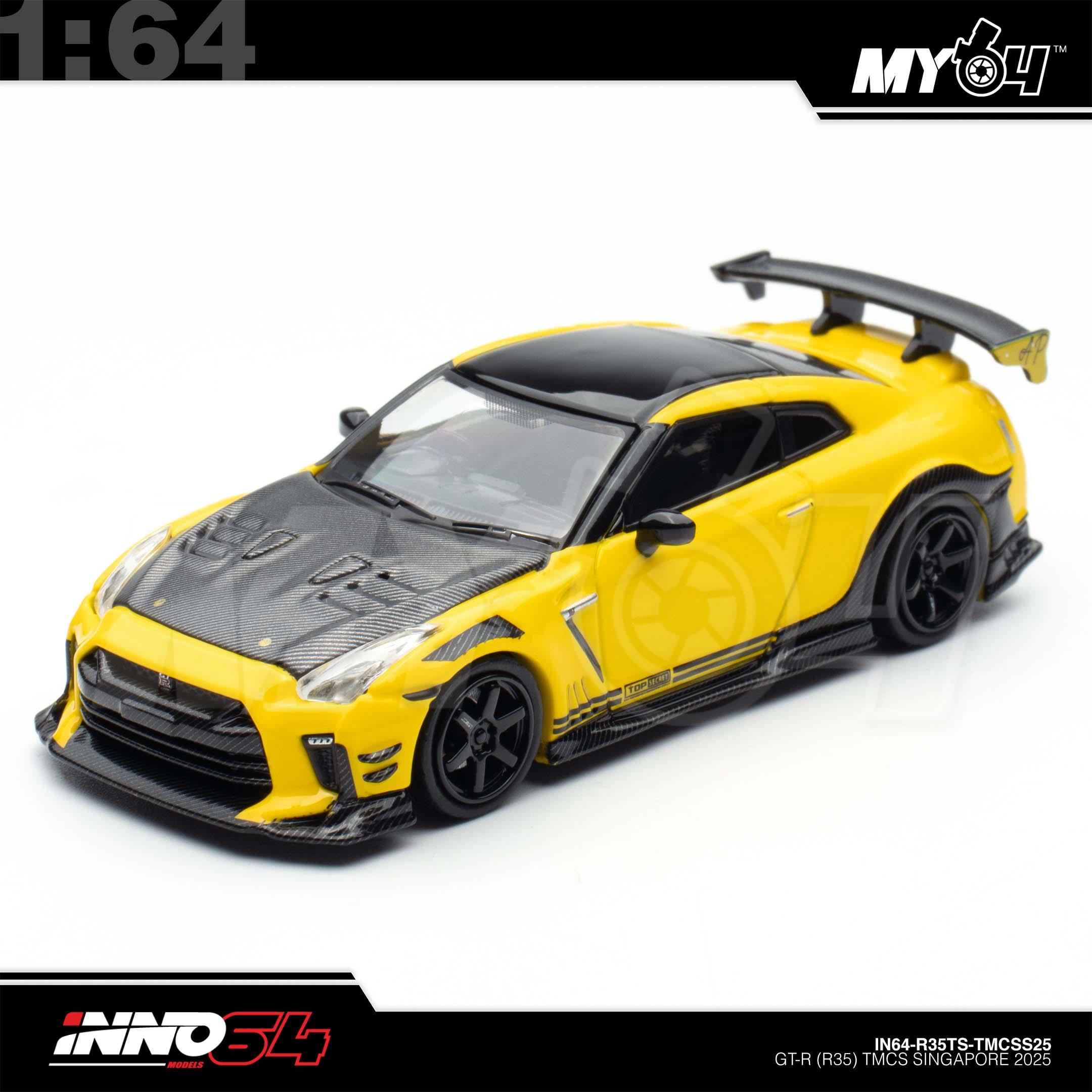 1:64 INNO64 GT-R (R35) TMCS Singapore 2025