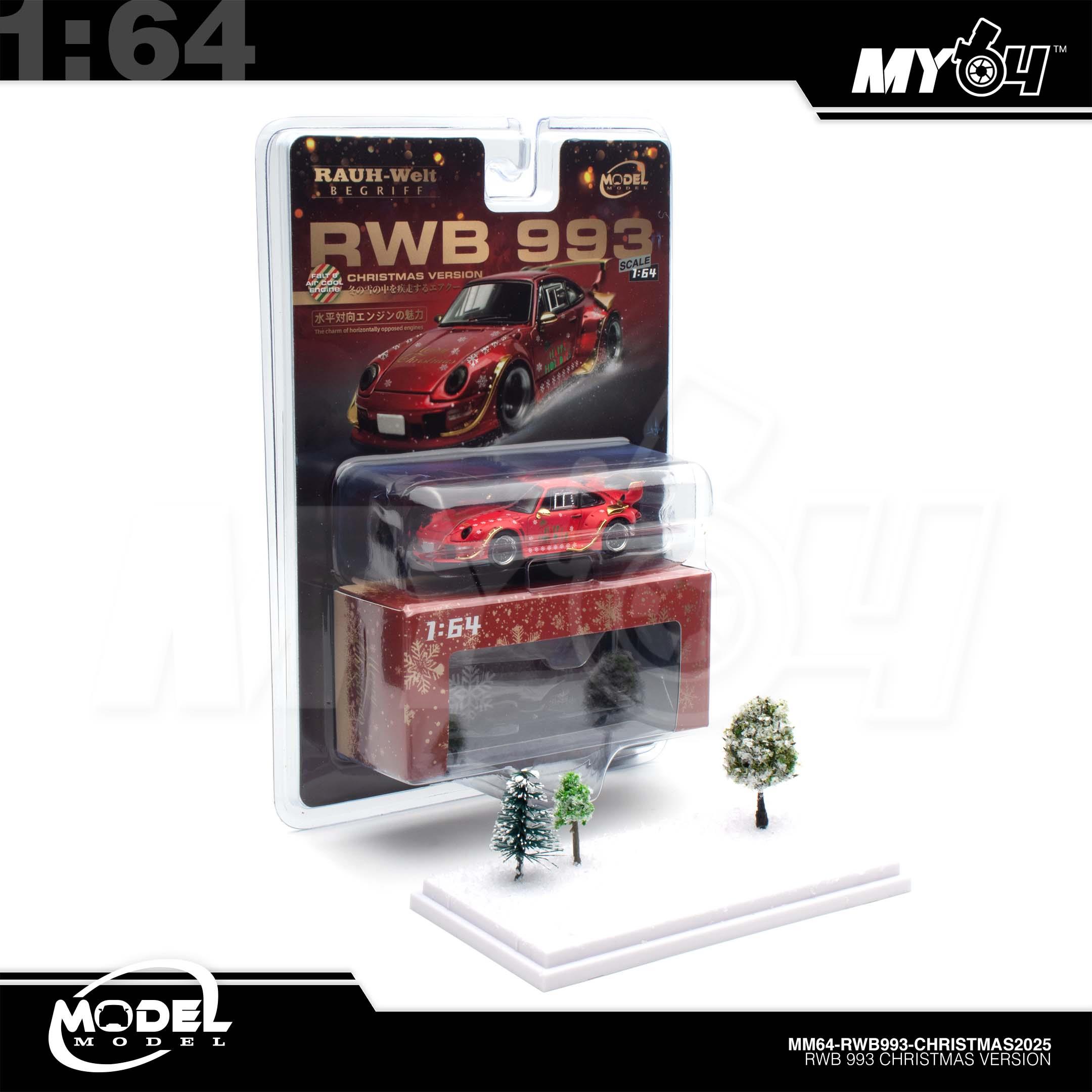 1:64 MODEL MODEL RWB 993 Christmas Version