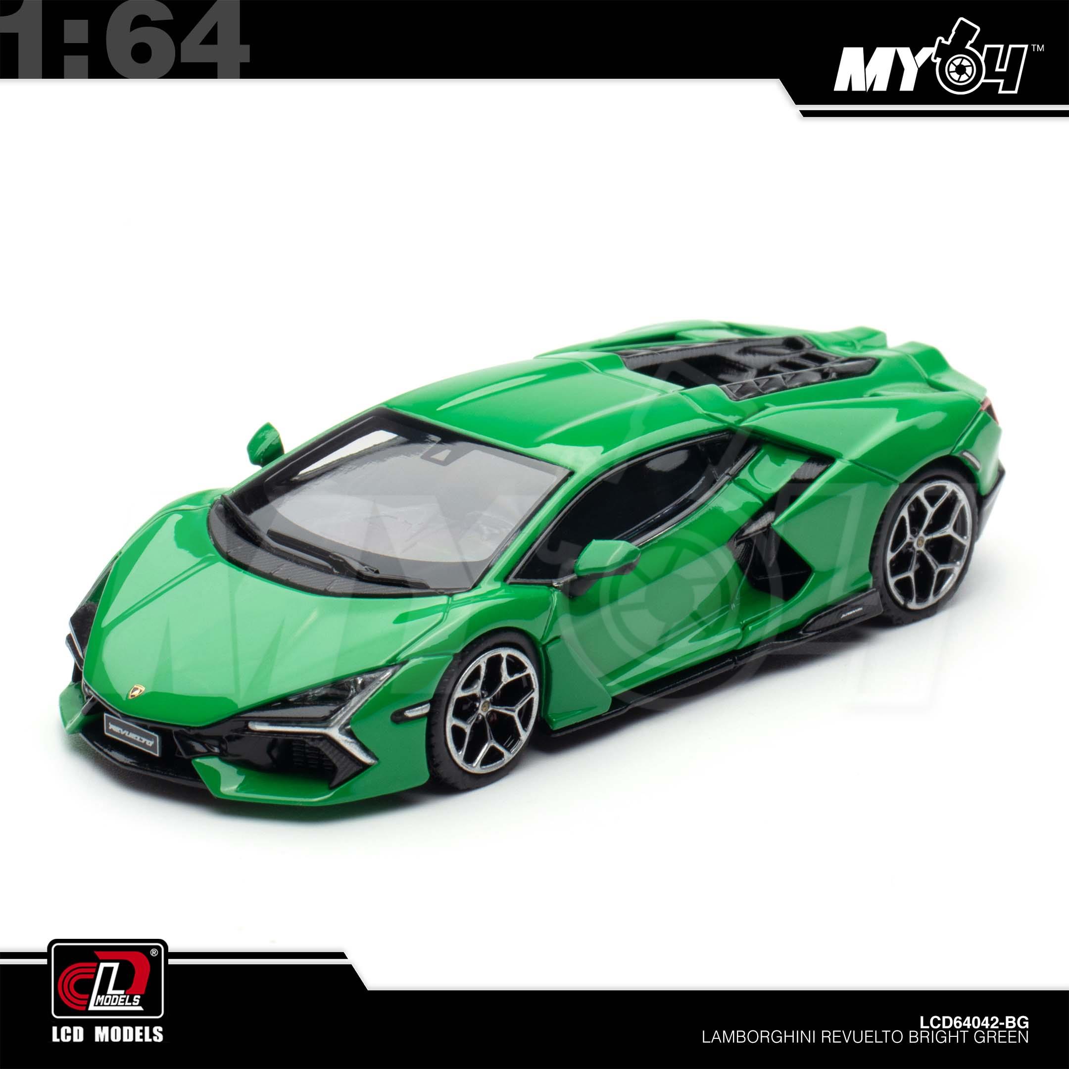 1:64 LCD MODEL Lamborghini Revuelto Bright Green