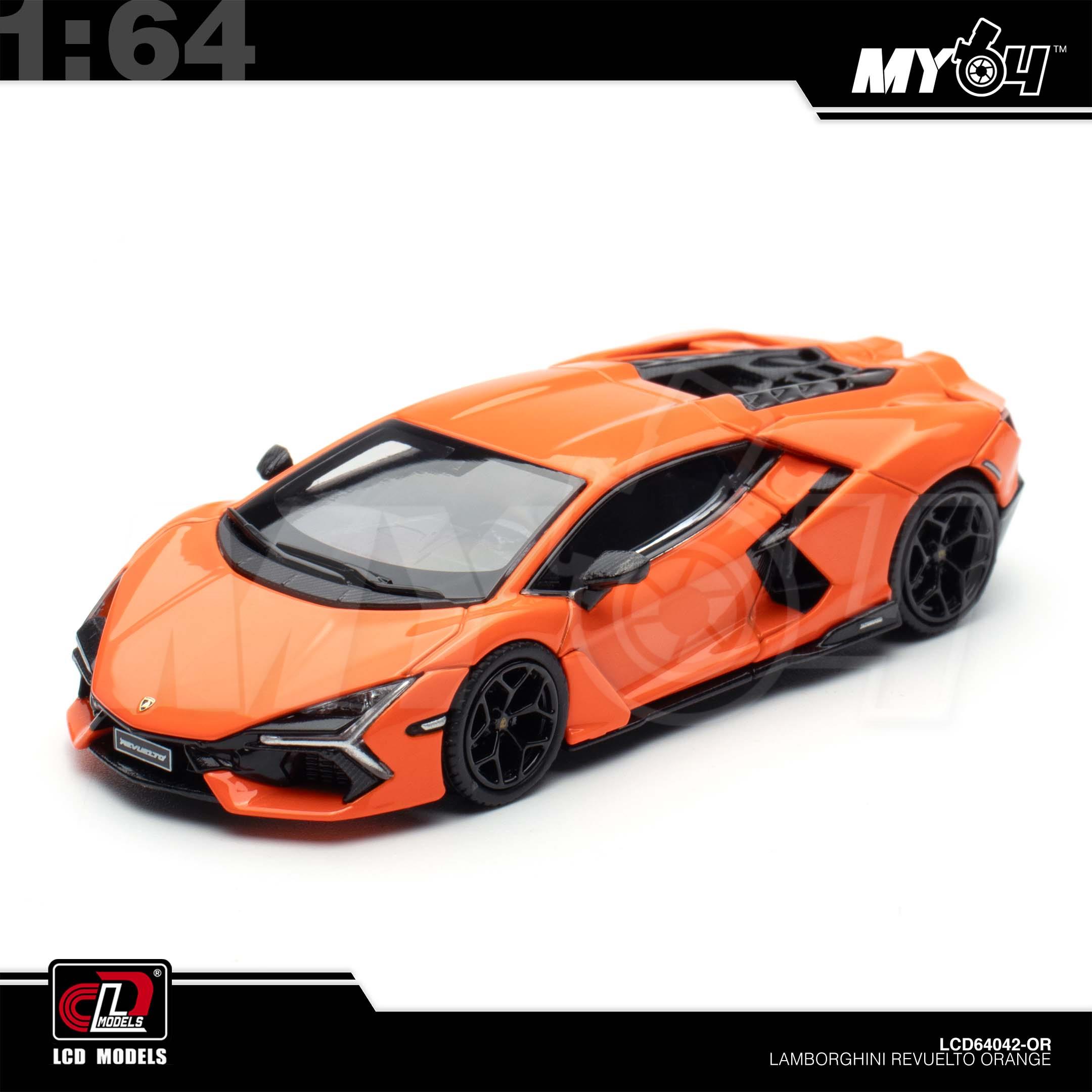 1:64 LCD MODEL Lamborghini Revuelto Orange