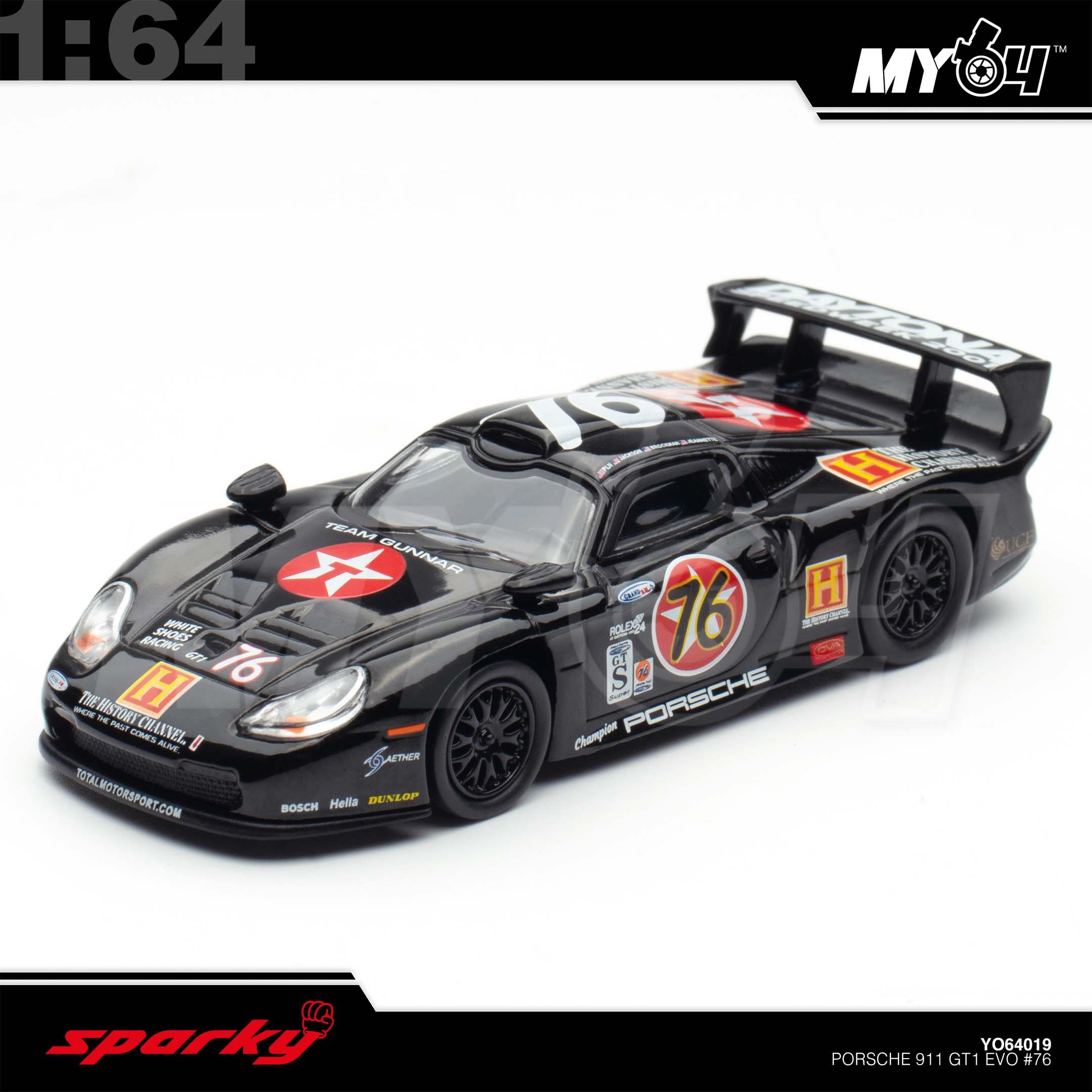 1:64 SPARKY Porsche 911 GT1 Evo #76