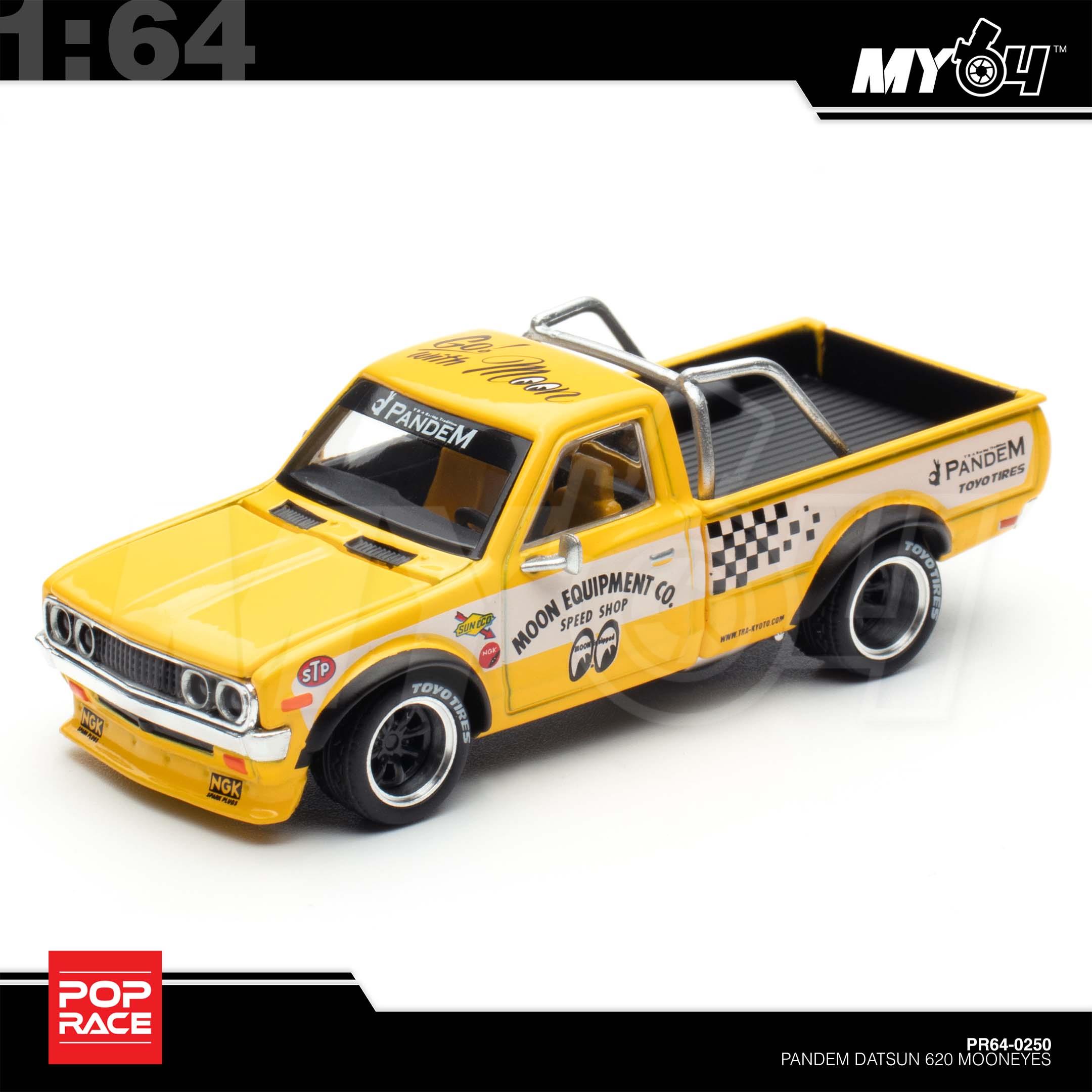 1:64 POP RACE Pandem Datsun 620 Mooneyes