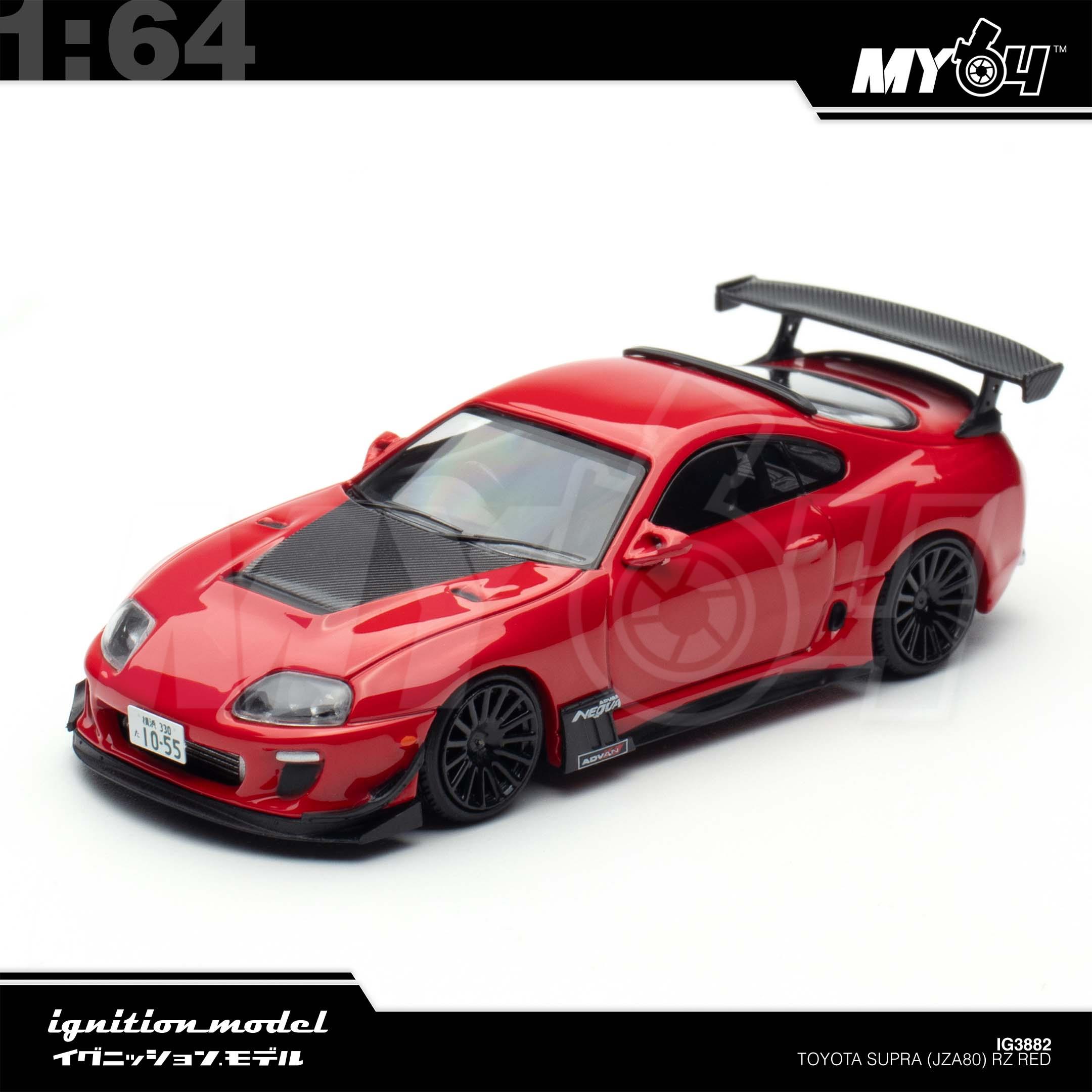 1:64 IGNITION MODEL Toyota Supra (JZA80) RZ Red