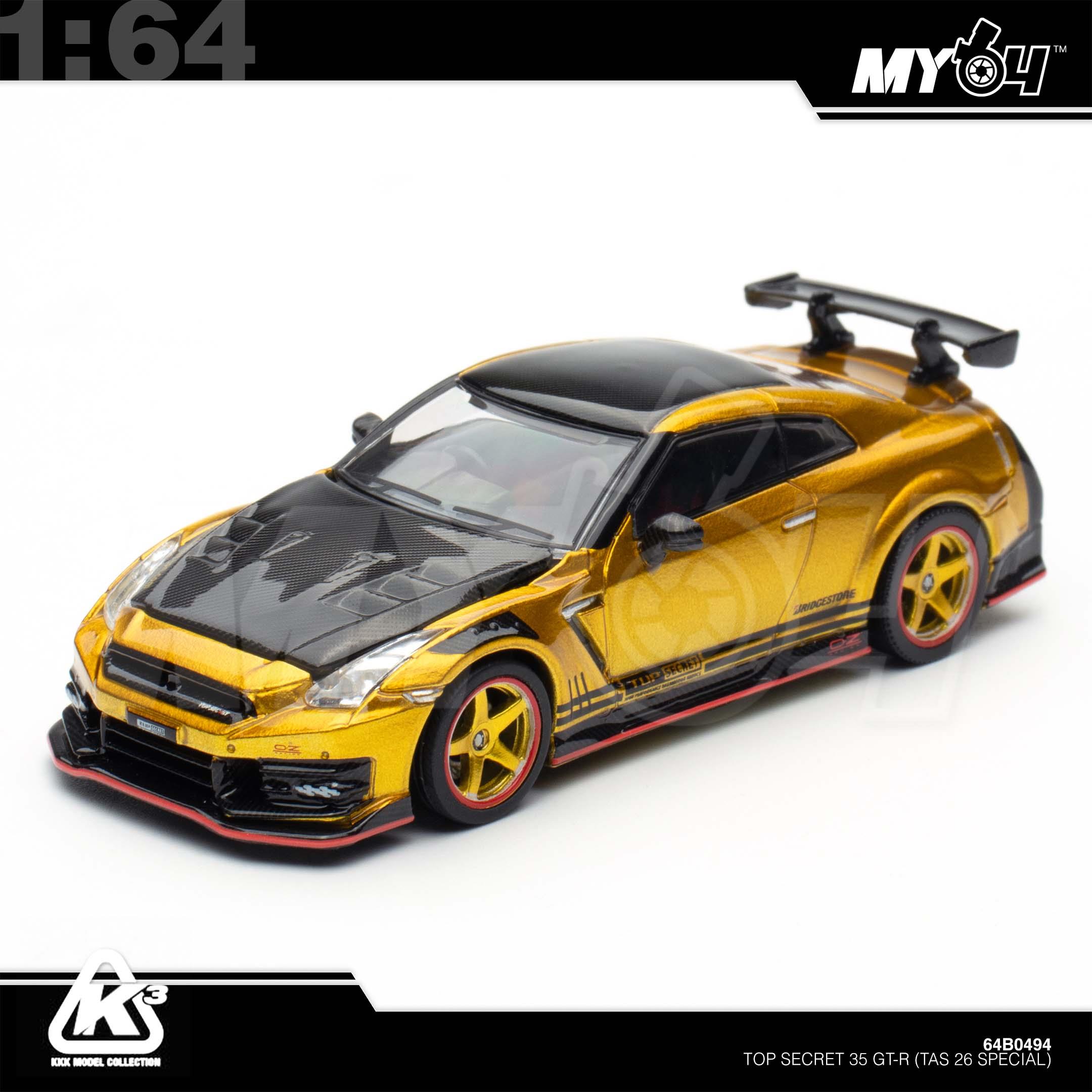 1:64 KKK MODEL Top Secret 35 GT-R (TAS 26 Special)