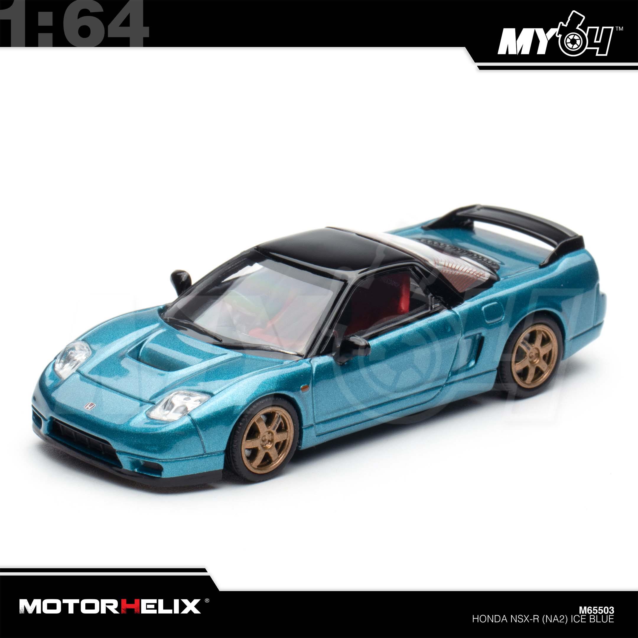 1:64 MOTORHELIX Honda NSX-R (NA2) Ice Blue