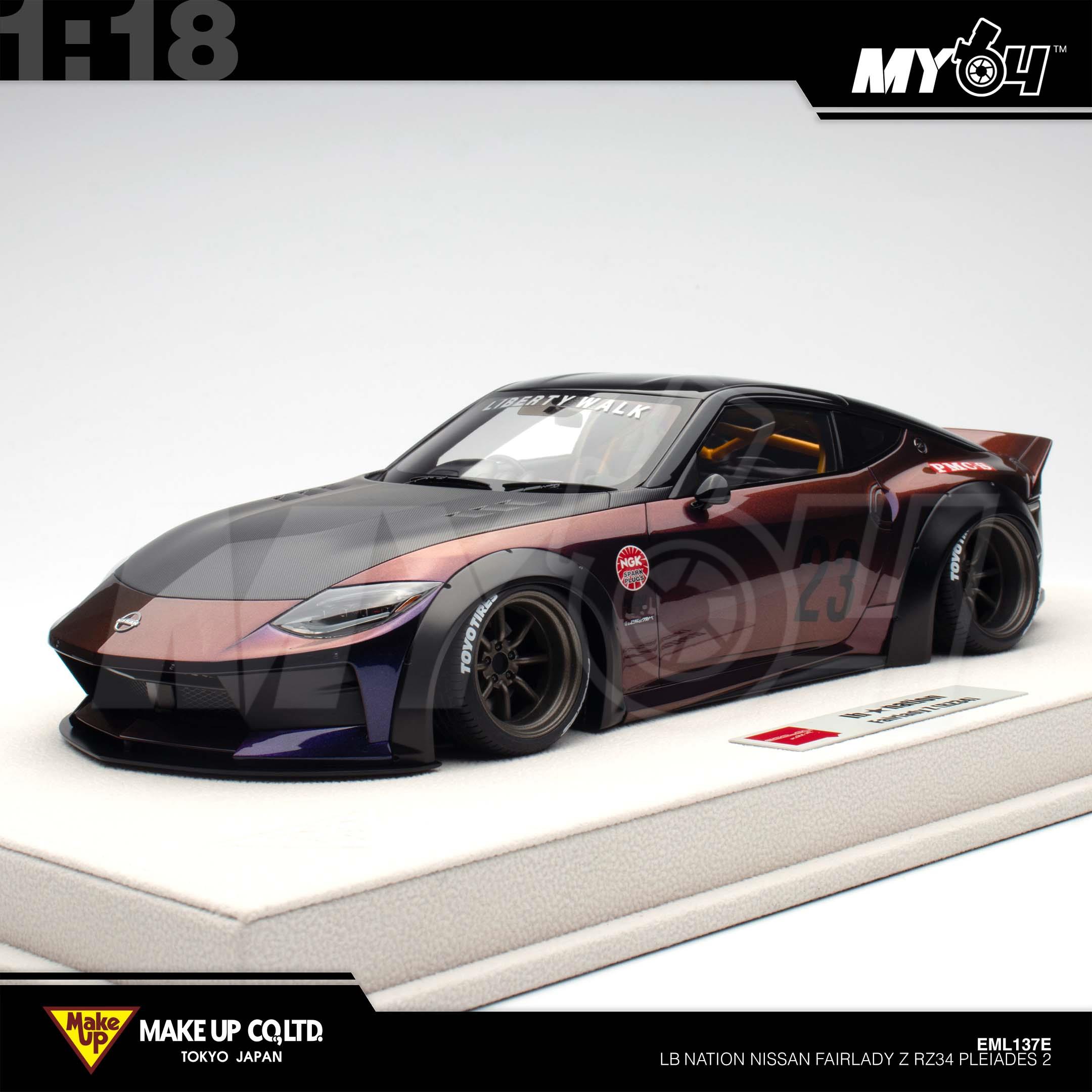 1:18 MAKE UP LB Nation Nissan Fairlady Z RZ34 Pleiades 2