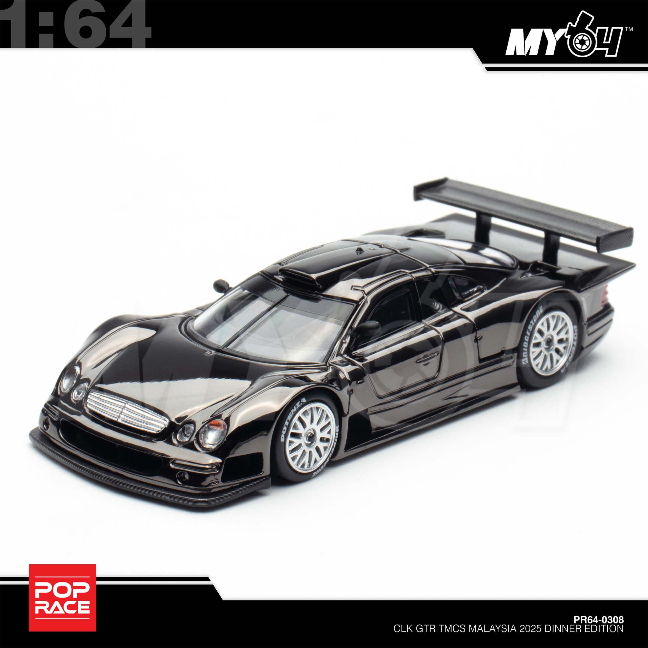 1:64 POP RACE CLK GTR TMCS Malaysia 2025 Dinner Edition