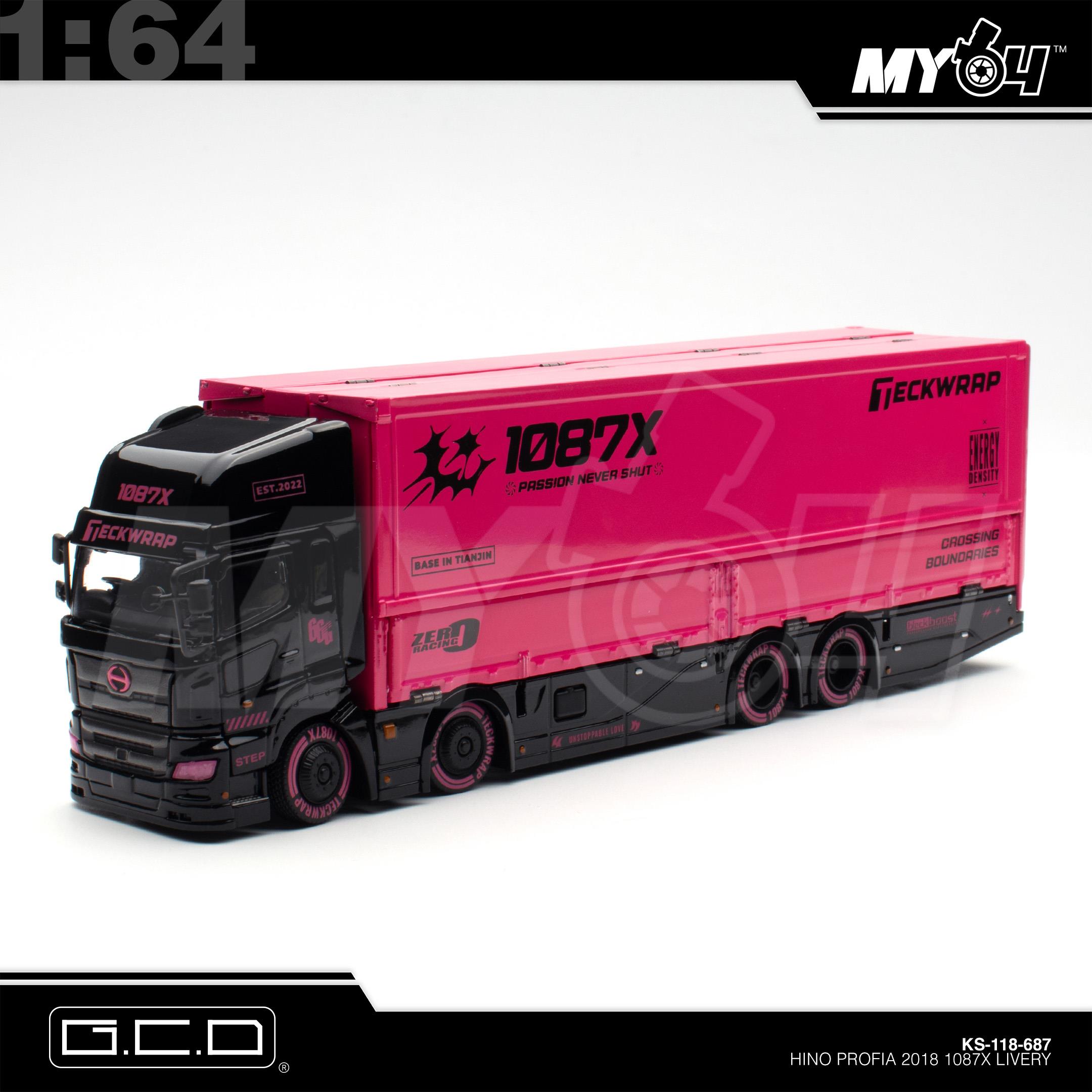 1:64 GCD Hino Profia 2018 1087X Livery
