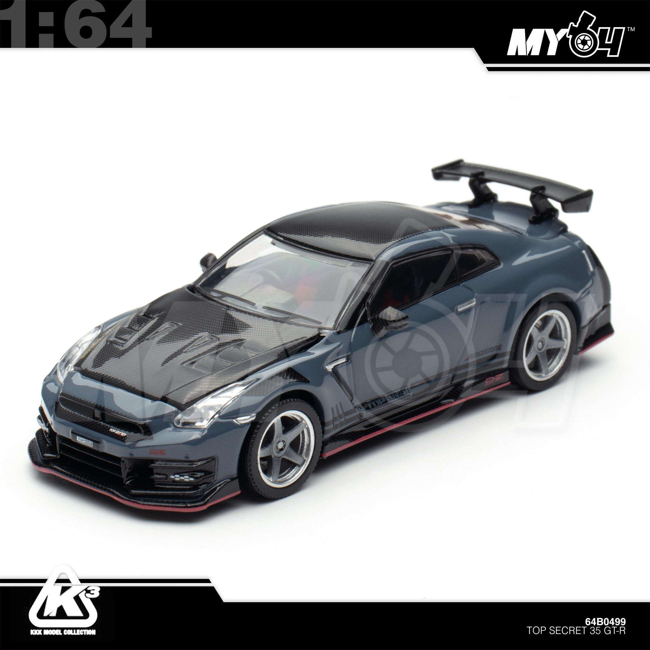 1:64 KKK MODEL Top Secret 35 GT-R
