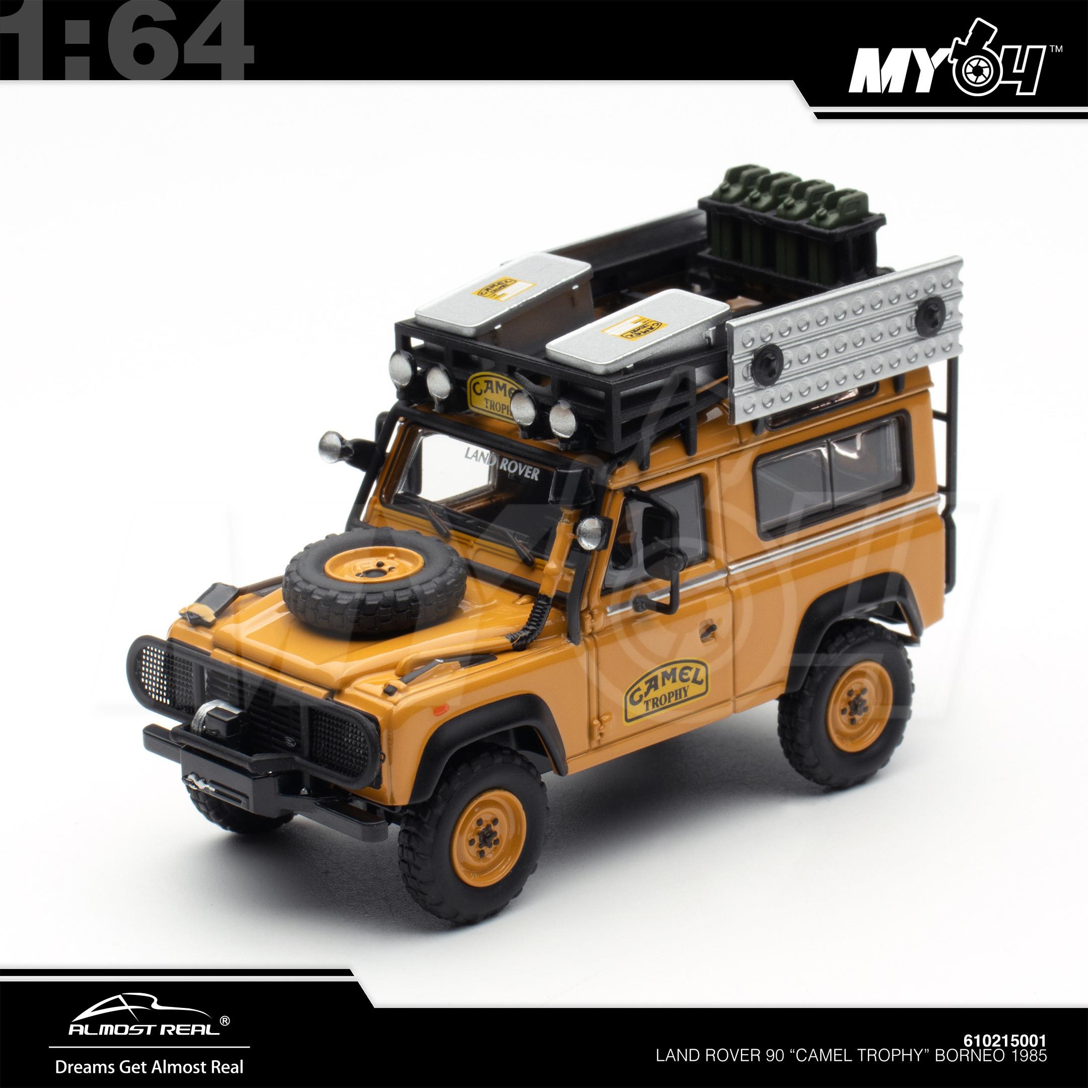 1:64 ALMOST REAL Land Rover 90 "Camel Trophy" Borneo 1985