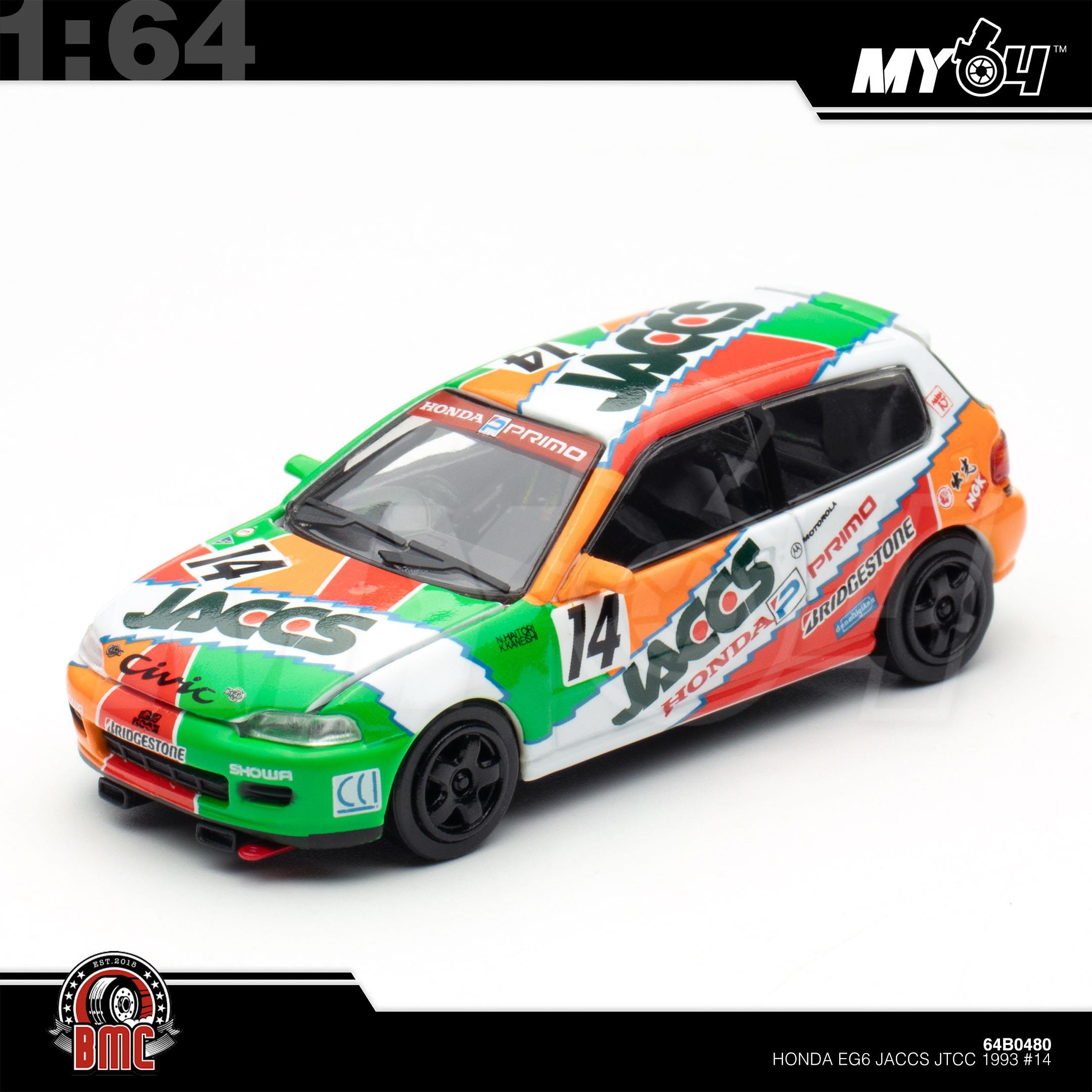 1:64 BMC Honda EG6 JACCS JTCC 1993 #14