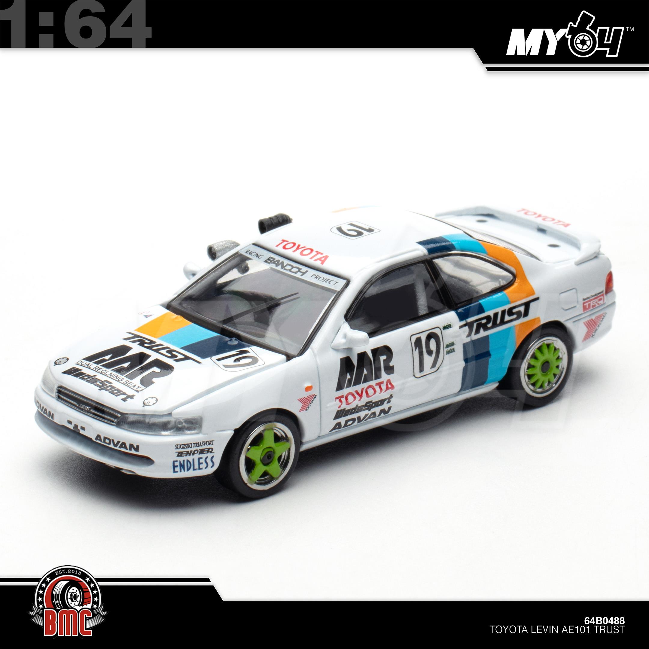 1:64 BMC Toyota Levin AE101 Trust