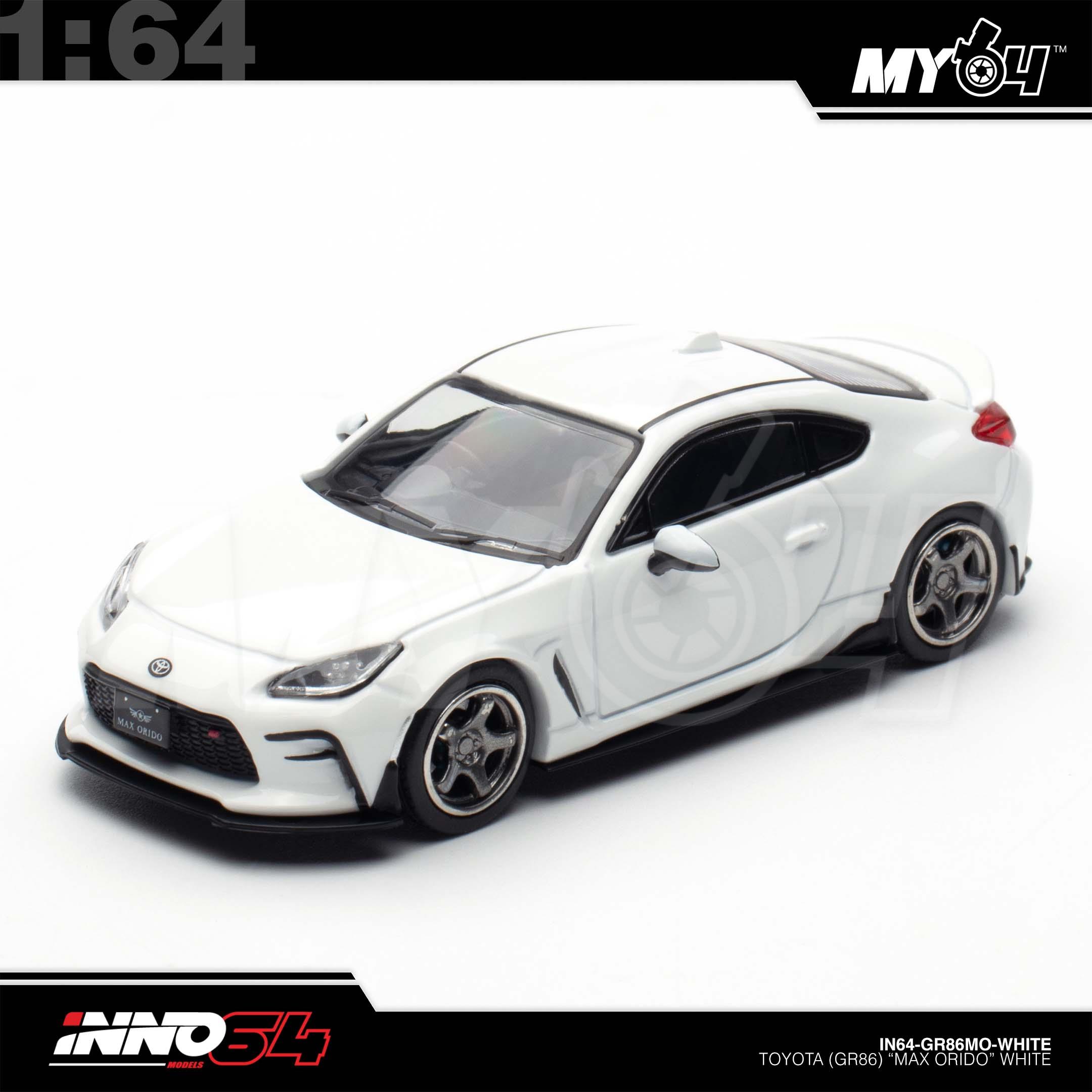 1:64 INNO64 Toyota (GR86) "Max Orido" White
