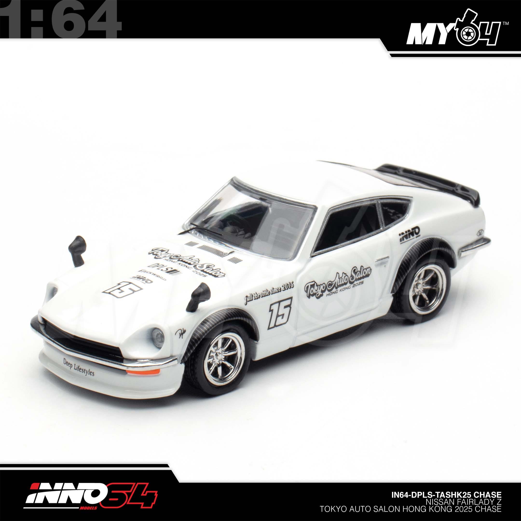 1:64 INNO64 Nissan Fairlady Z Tokyo Auto Salon Hong Kong 2025 Chase