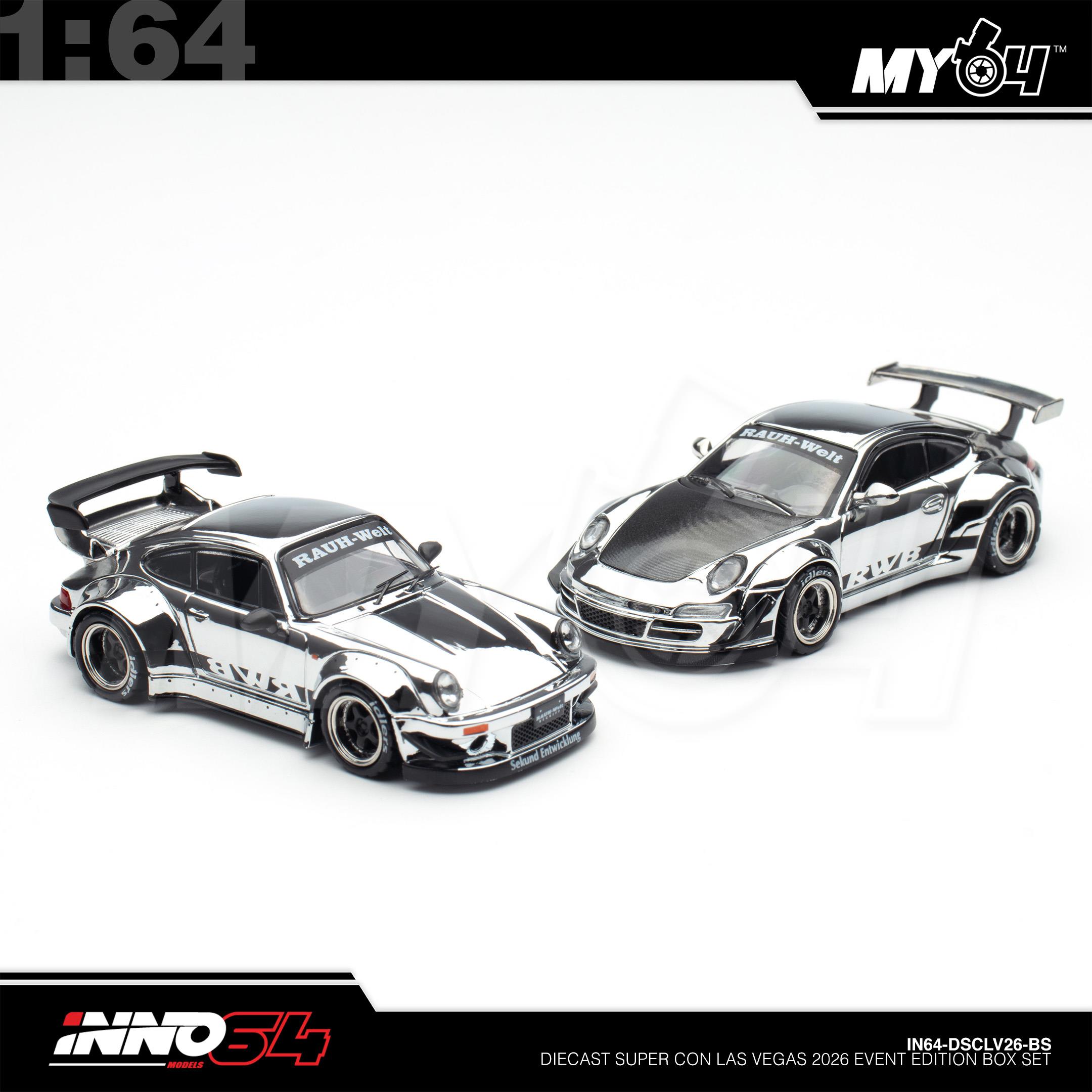 1:64 INNO64 Diecast Super Con Las Vegas 2026 Event Edition Box Set