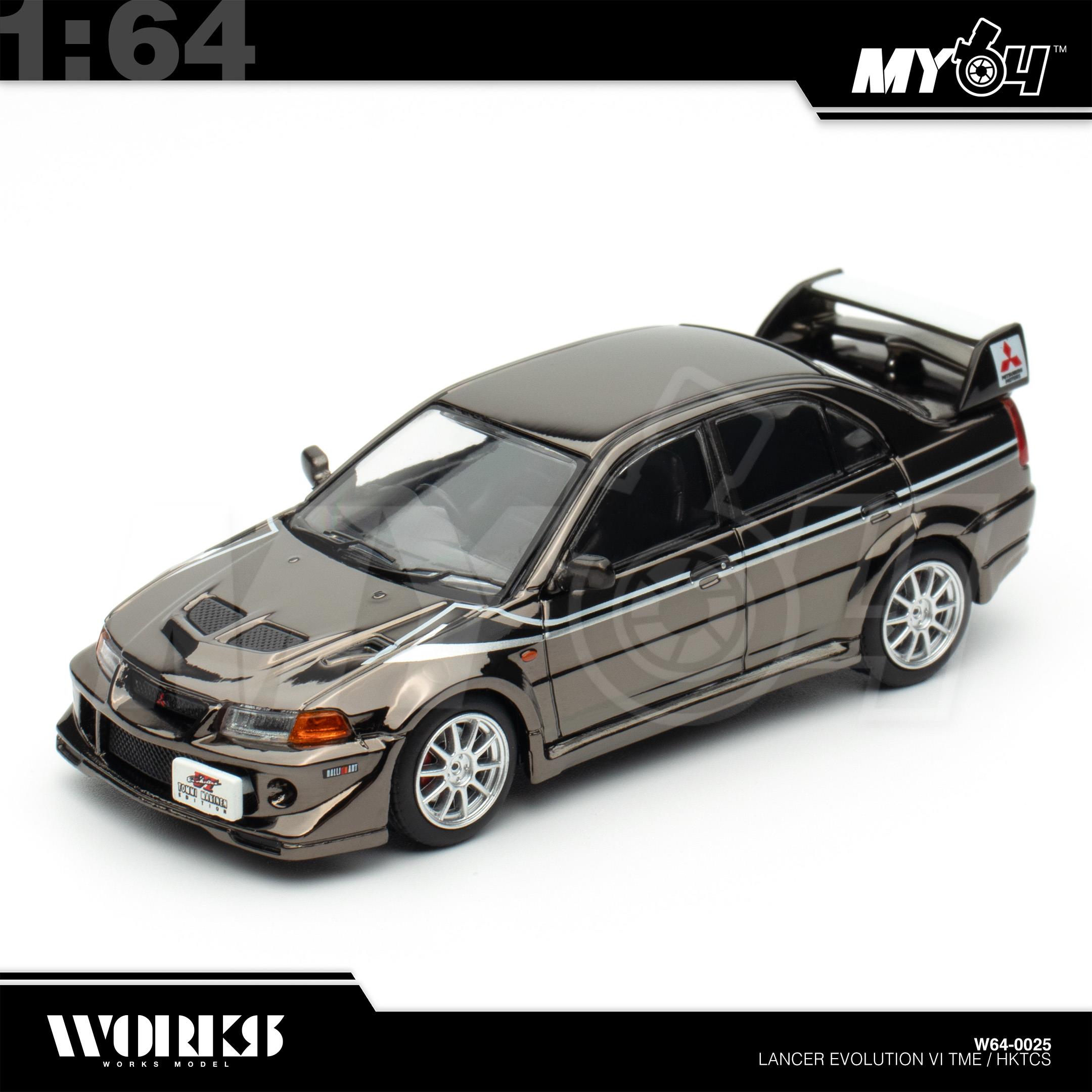 1:64 WORKS MODEL Lancer Evolution VI TME / HKTCS