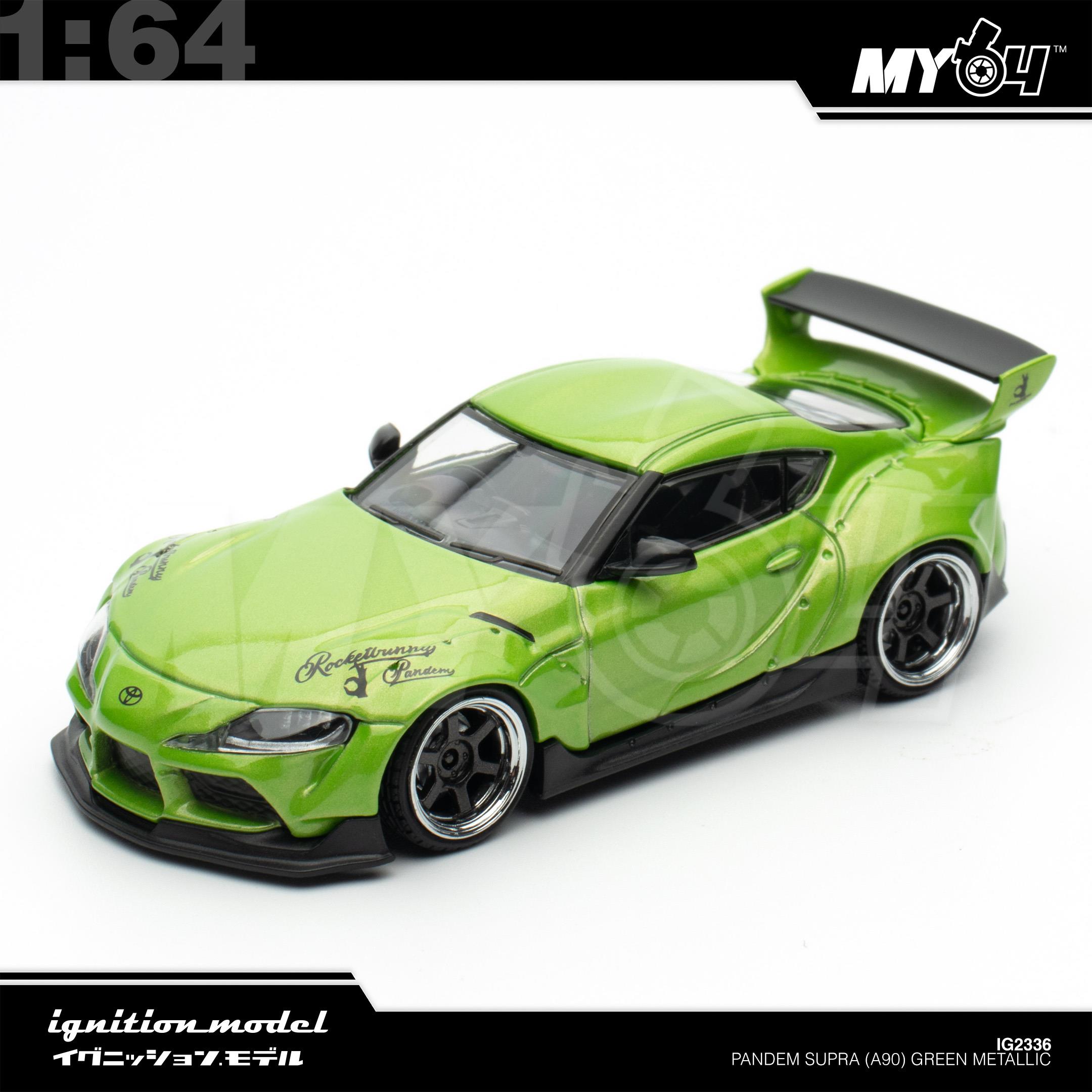 1:64 IGNITION MODEL Pandem Supra (A90) Green Metallic