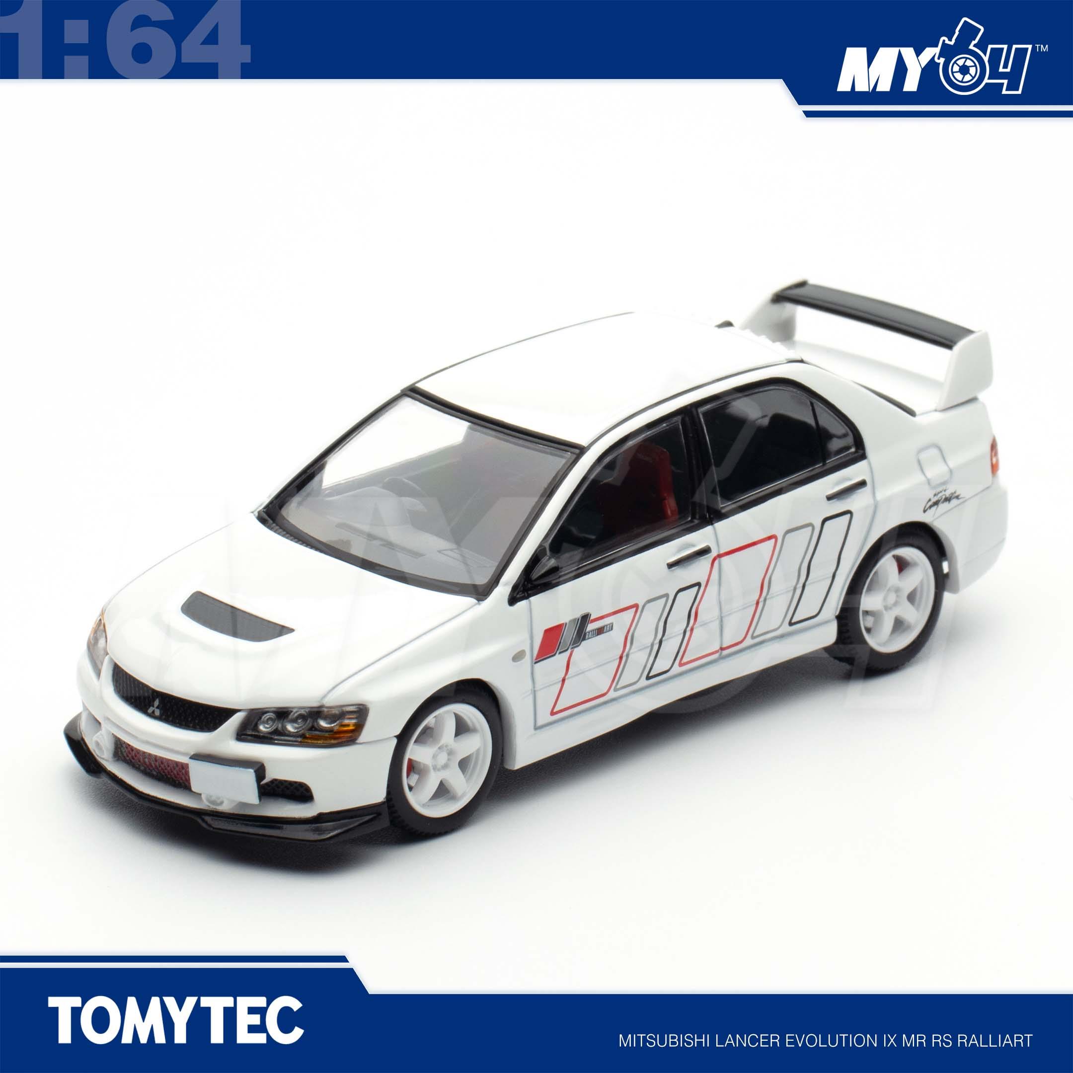 1:64 TOMYTEC Mitsubishi Lancer Evolution IX MR RS Ralliart