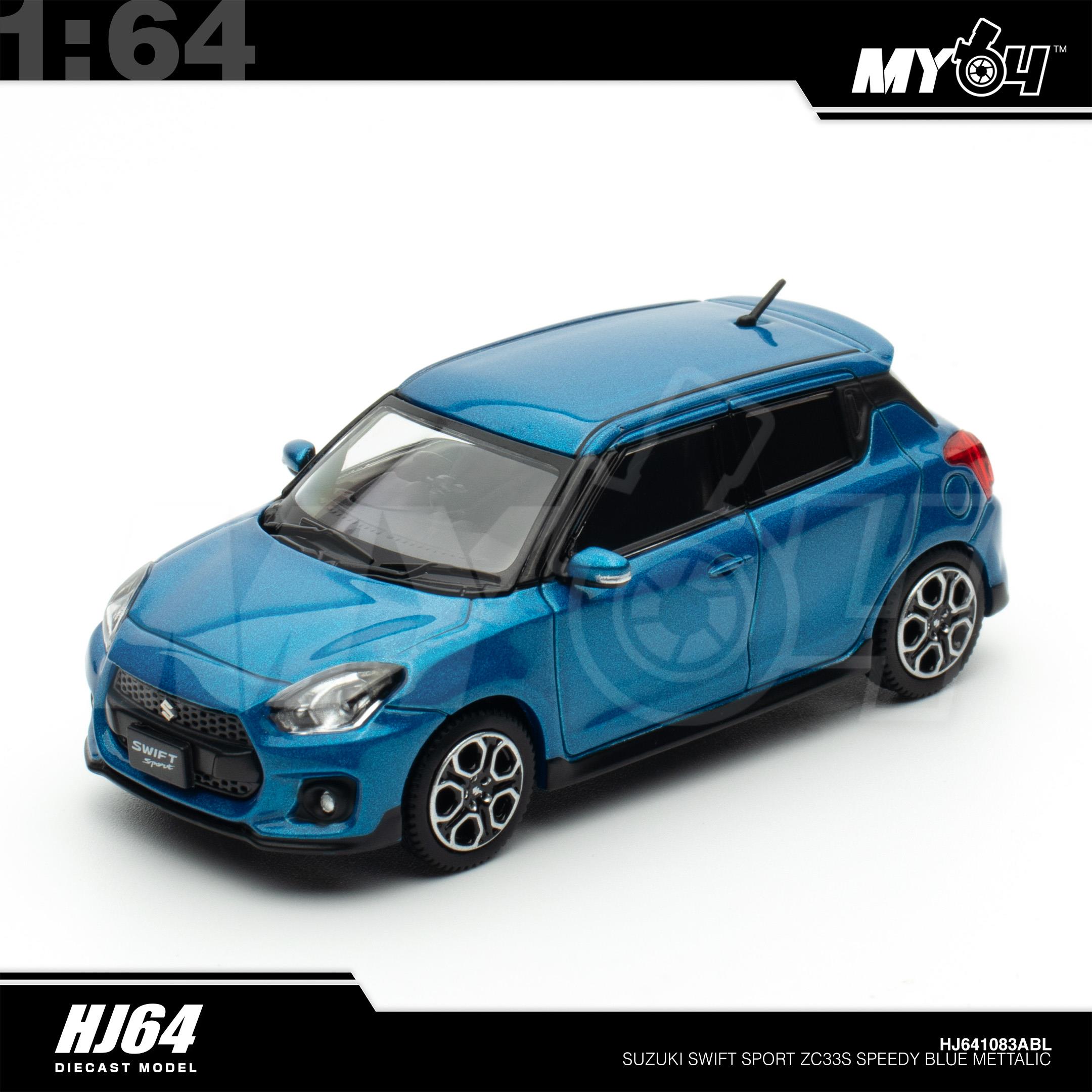 1:64 HOBBY JAPAN Suzuki Swift Sport ZC33S Speedy Blue Metallic